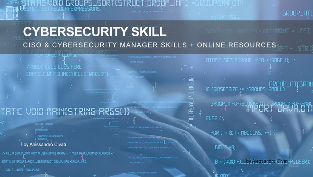 CyberSecurity Skills by Alessandro Civati